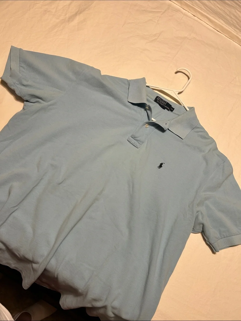 Polo by Ralph Lauren Light Blue Men's Polo Shirt